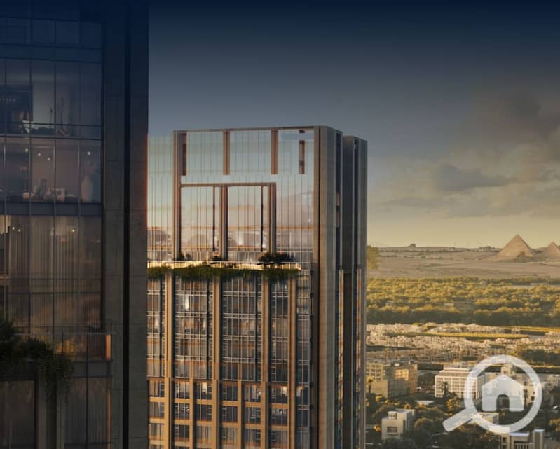Serviced Apartment for Sale – Fully Finished with AC'S in 205 Compound by Arkan Palm, Sheikh Zayed (Directly on Central Axis) - Meer