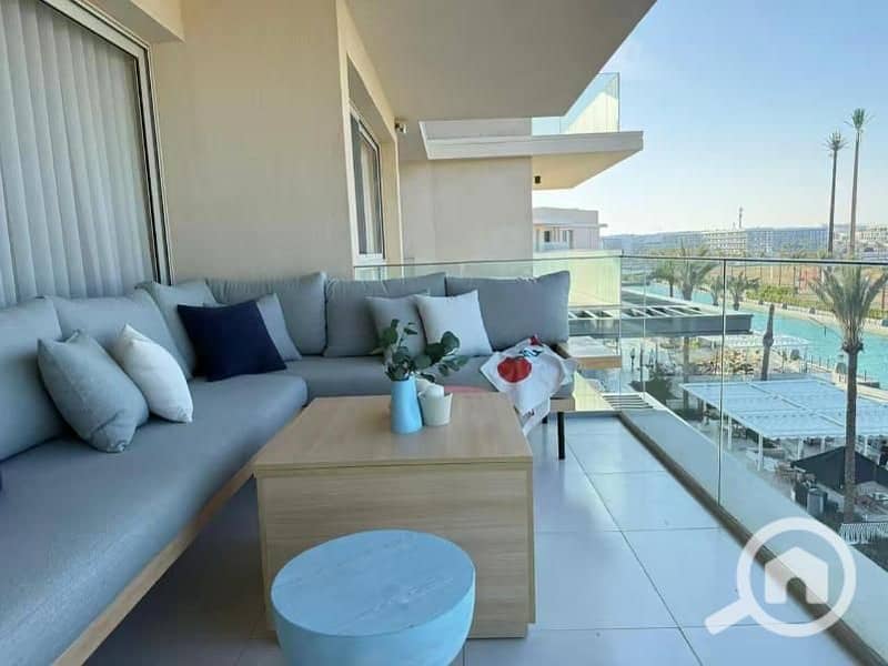 1BR chalet Studio on the marina Views in Marassi North coast Luxury chalet with prime view for rent in Marassi North Coast - Prikaz 2