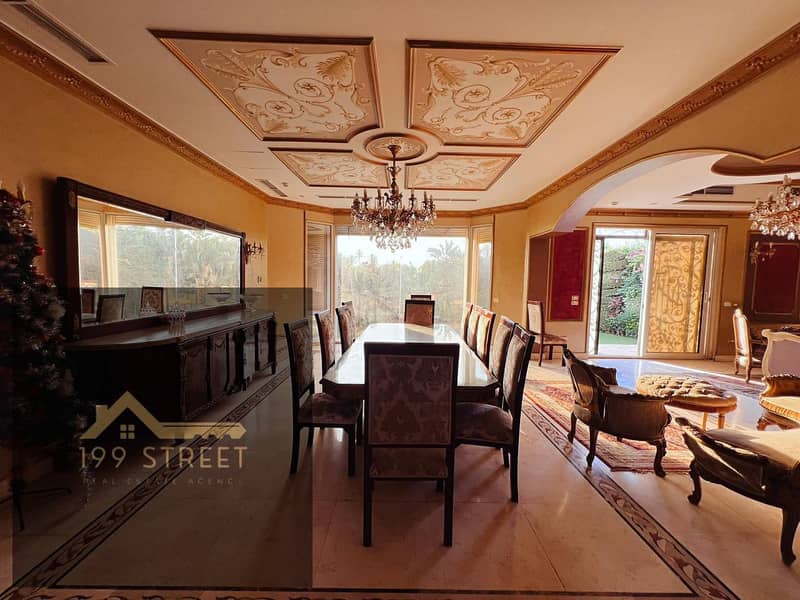 Villa for sale in Fifth Settlement, 1150 square meters, super deluxe finishing, fully furnished - Widok 3