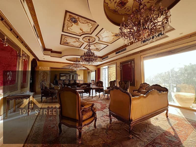 Villa for sale in Fifth Settlement, 1150 square meters, super deluxe finishing, fully furnished - Widok 6
