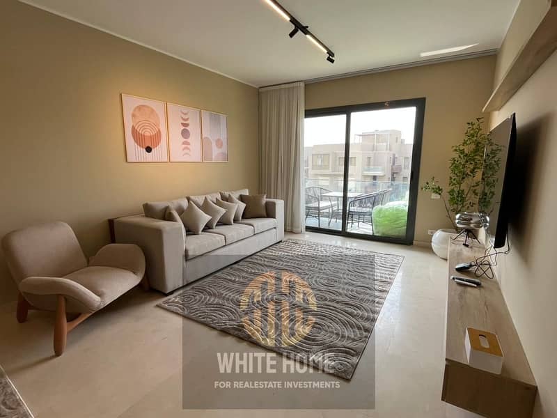 Apartment fully furnished for rent in Sodic Villette 5th settlement golden square beside Mivida, Lake View & Hyde Park. Near to clubhouse & facilities - Widok 5