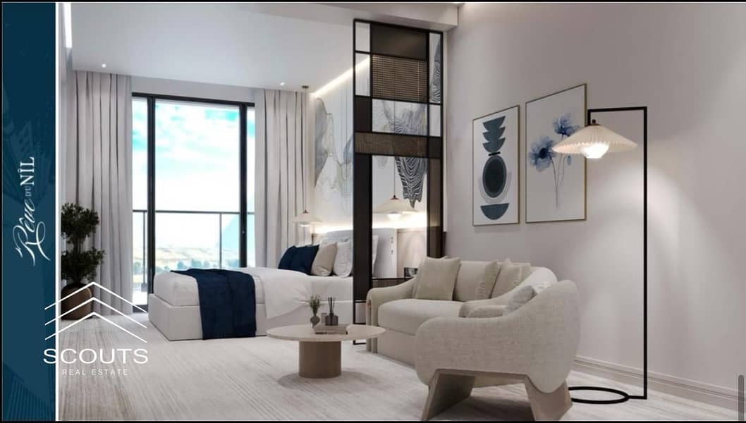 Hotel apartment for sale with the highest annual return of up to 22% fully furnished and equipped ready for viewing with delivery soon and installm - Aanzicht 3