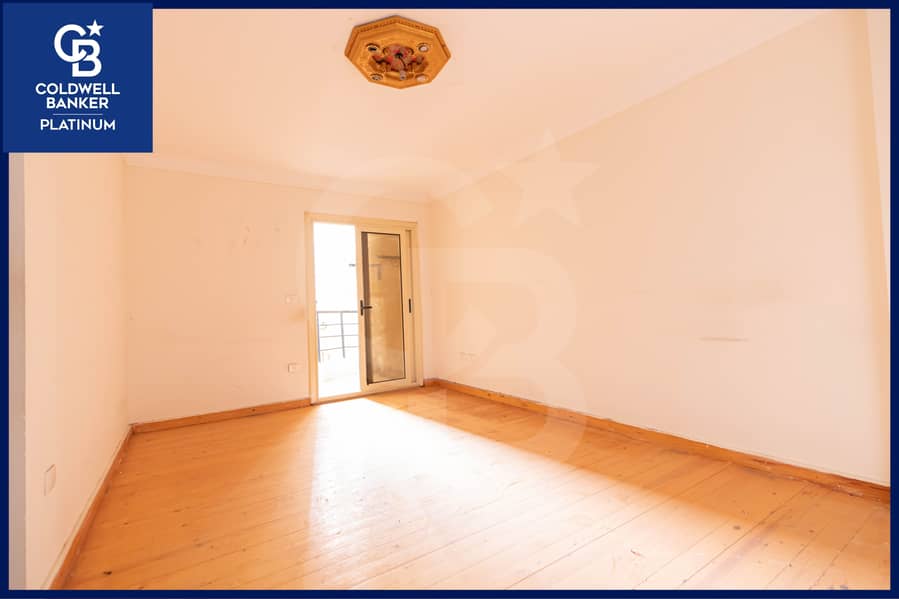 Apartment for sale, 220 sq m - Kafr Abdo (intersection of Saint Genie and Sakina Bint Al-Hussein) - Mehr