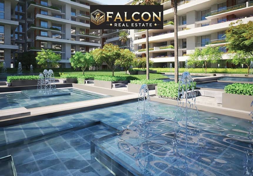 Ready to move with 10 Y installments apartment for sale overlooking the landscape in De Joya New Capital City - Widok 4