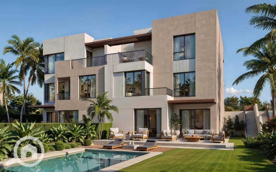 Twin house villa 177 meters for sale in the latest phase of O West 6th October in a special location – pohled 2