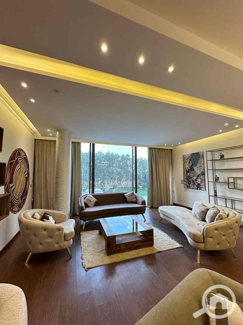 Furnished villa for daily or monthly rent in Sheikh Zayed, a prestigious location next to all the malls, a distinctive location. – pohled 5