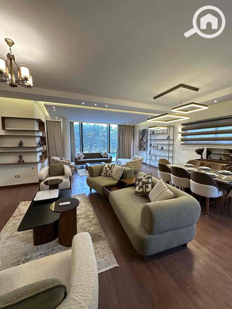 Furnished villa for daily or monthly rent in Sheikh Zayed, a prestigious location next to all the malls, a distinctive location. – další