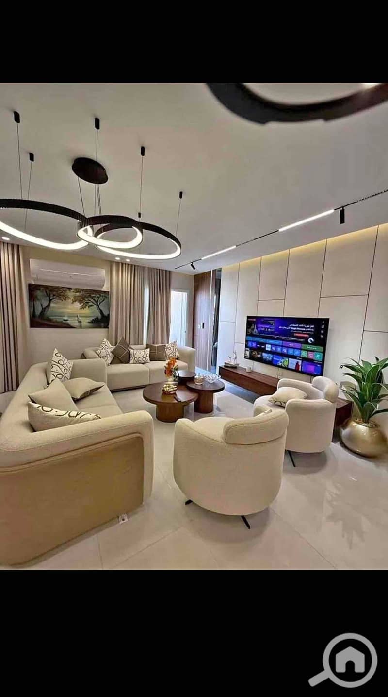Furnished villa for daily or monthly rental in Sheikh Zayed, very prime location next to Arkan Mall. - Widok 2
