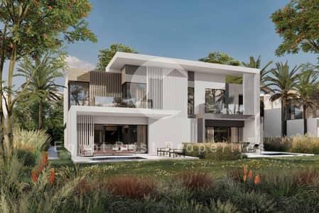 3 Bedroom Villa for Sale in New Cairo, Cairo - TWINHOUSE---GARDEN-VIEW. jpg