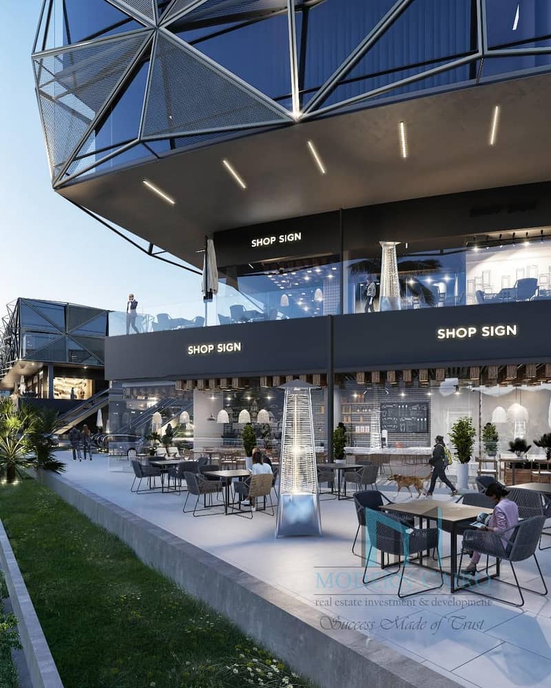 Own your office at PRK VIE in the most premium location in the heart of New Cairo and Golden Square, connecting all New Cairo’s main roads: Northern 9 - Widok 2
