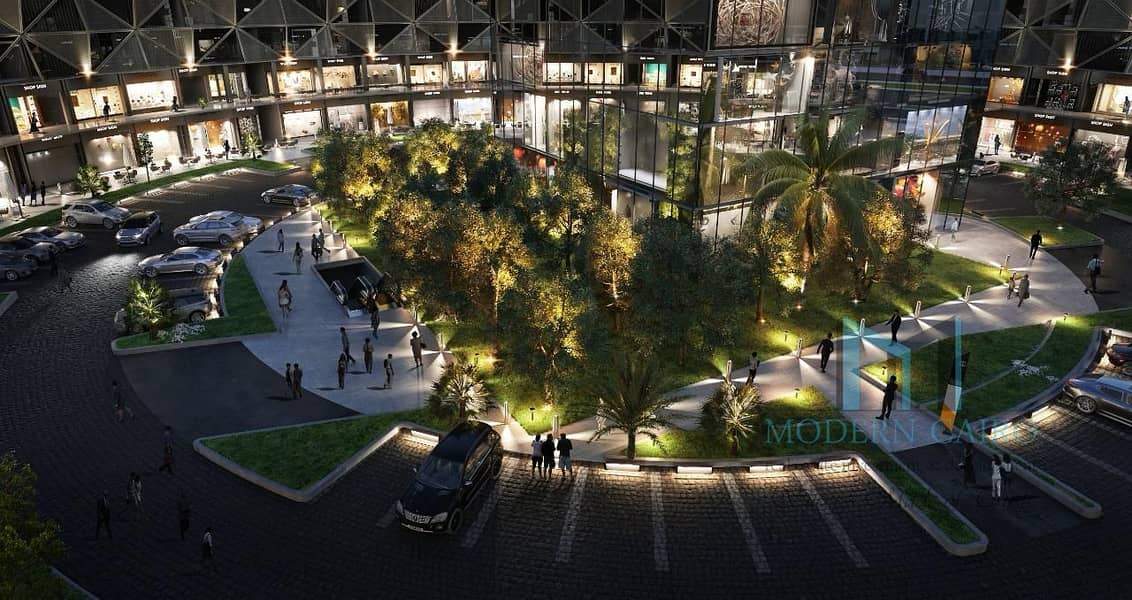 Own your office at PRK VIE in the most premium location in the heart of New Cairo and Golden Square, connecting all New Cairo’s main roads: Northern 9 - Widok 5