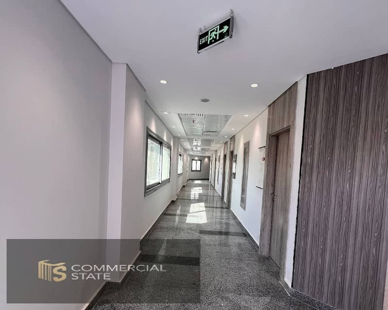 Finished Office at Kernel Mall 49m for Rent -New Cairo - Mehr