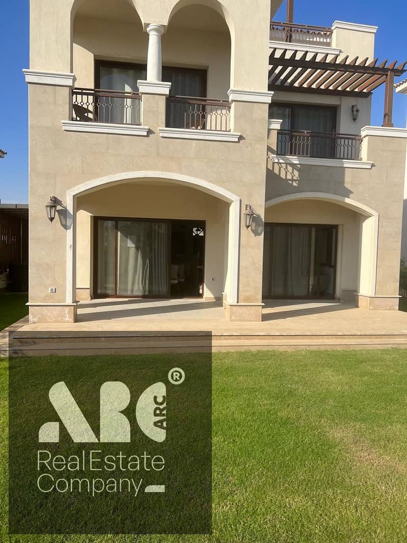 standalone villa 5 bedroom for sale in marassi salerno view lagoon &sea - Ansicht 3
