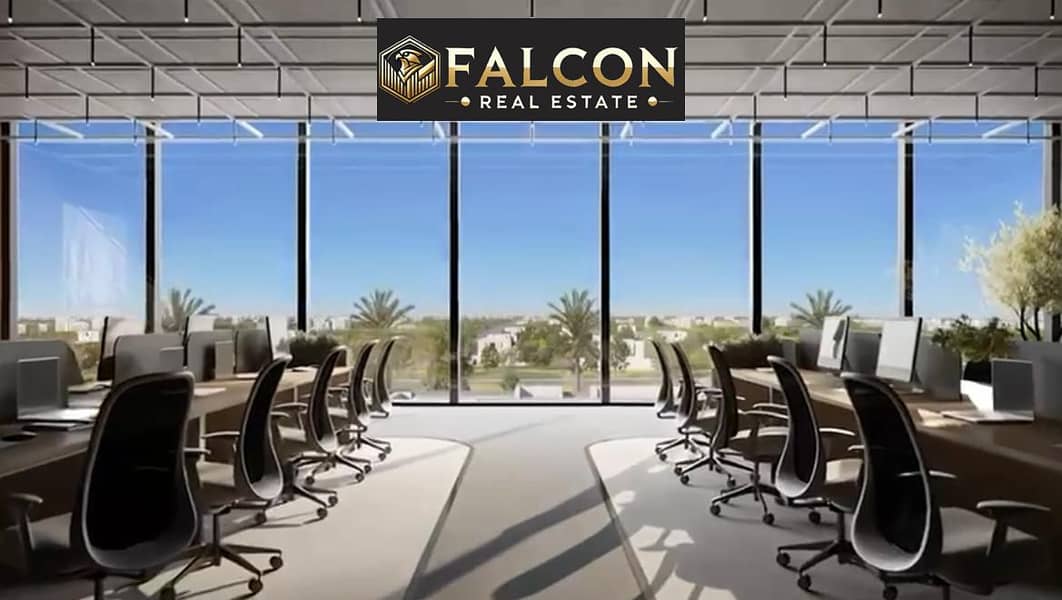 in installments Over 15 Y. Own a Luxury Adminstrative Office Direct On Al Amal Axis Beside Madinty in Sarai Adminstrative Area - Vista 5