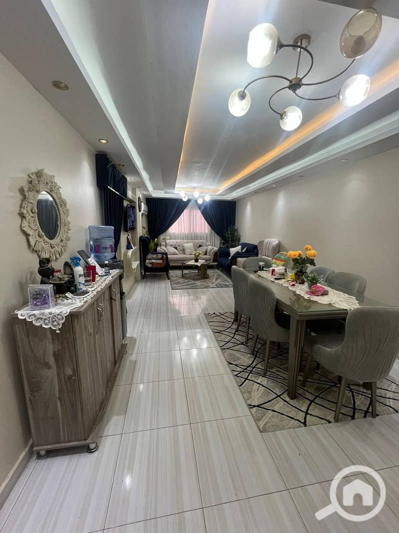 Apartment for sale, area of 160 square meters, ultra superlux finishing, a step from the main Mithaq Road in Zahraa, Nasr City, Al-Ahaly Buildings - Widok 2