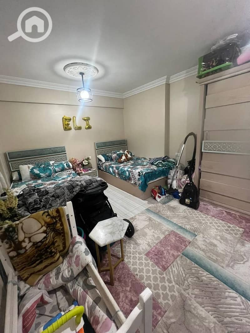 Apartment for sale, area of 160 square meters, ultra superlux finishing, a step from the main Mithaq Road in Zahraa, Nasr City, Al-Ahaly Buildings - Widok 5