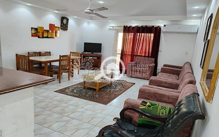 Fully furnished duplex for sale with a sea view in Aquarius Village – Ain Sokhna - Widok 2