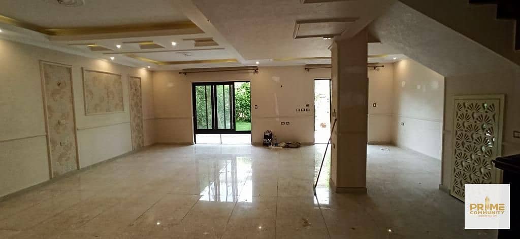 Townhouse for rent fully finished ultra super lux finishing with kitchen and A/C in prime location in Westown sodic west Zayed city - Ansicht 3