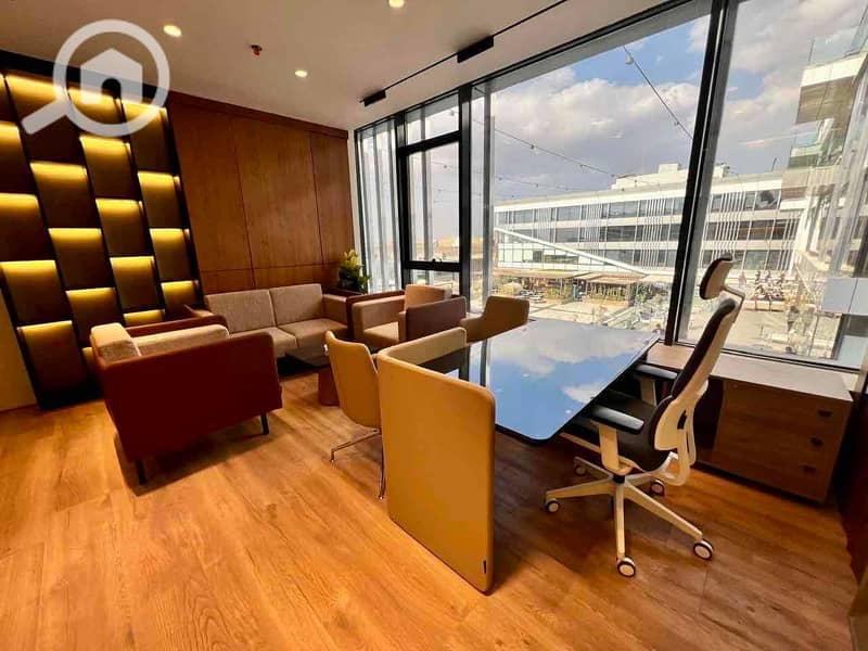 Fully Furnished Office for Rent 256m – Ivory Business Park Sodic - Ansicht 3