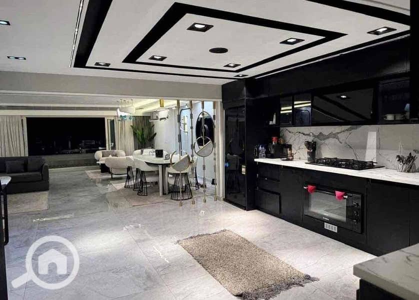 Furnished villa for daily rent in Sheikh Zayed, a prestigious location next to Arkan Mall. - Widok 3