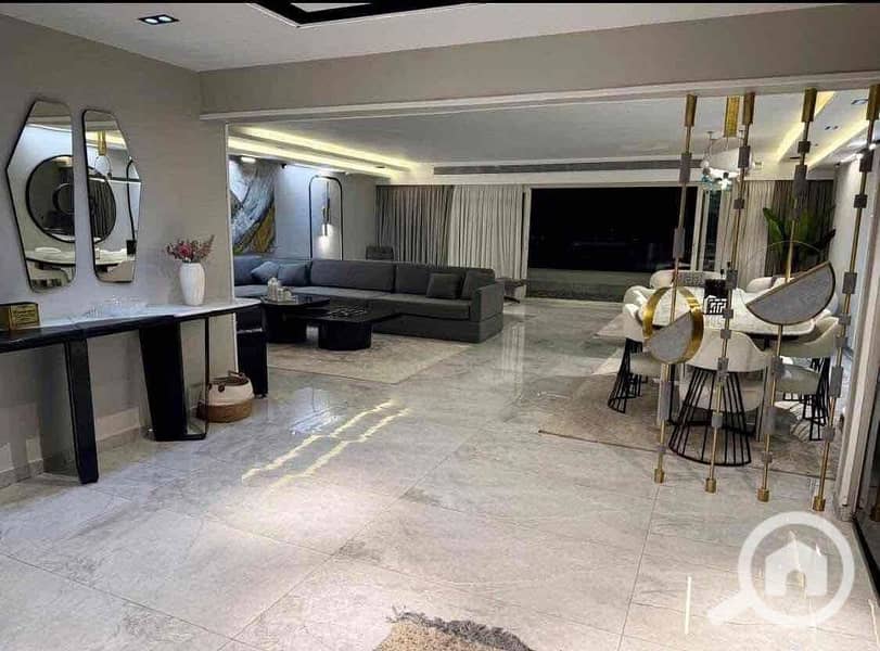 Furnished villa for daily rent in Sheikh Zayed, a prestigious location next to Arkan Mall. - Widok 4