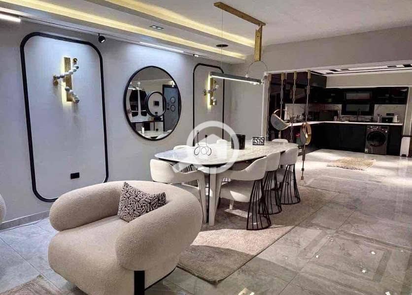 Furnished villa for daily rent in Sheikh Zayed, a prestigious location next to Arkan Mall. - Widok 5