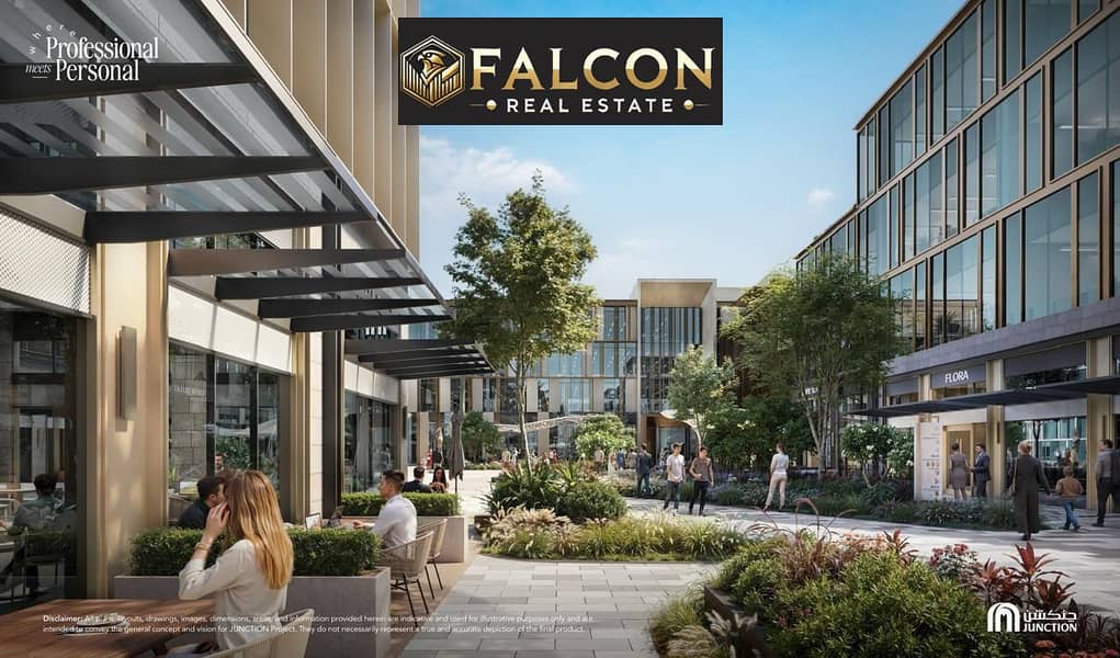 Smart System Fully Finished Adminstrative Office with 1.950. 000 Yearly ROI by Majid Al Futtaim Directly connected to Mall of Egypt, on Al Wahat Road, - Widok 5