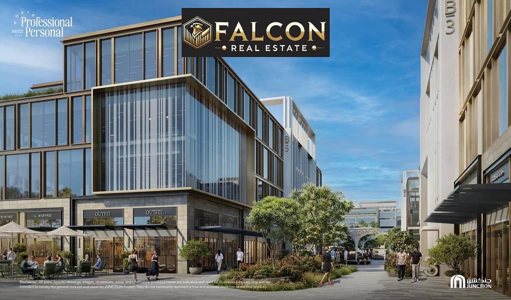 Smart System Fully Finished Adminstrative Office with 1.950. 000 Yearly ROI by Majid Al Futtaim Directly connected to Mall of Egypt, on Al Wahat Road, - Więcej