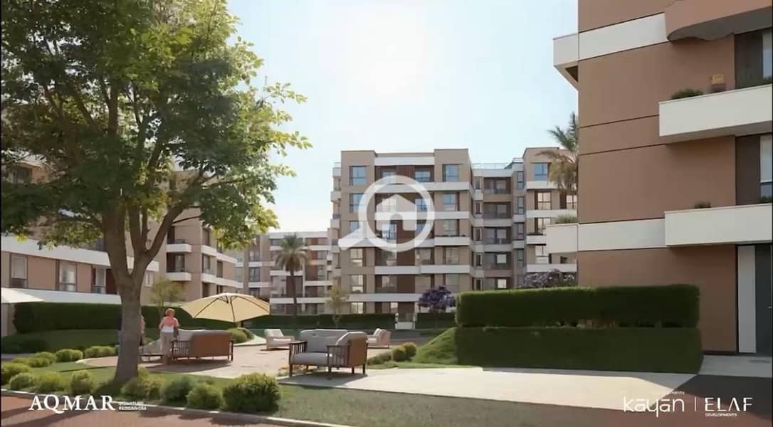 Apartment for sale in Aqmar Compound, 103 meters in Aqmar directly on Al-Wahat, starting price with lower down payment and longer repayment period. - Ansicht 3