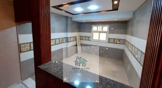 Apartment for rent in the Fourth Tourist Area, elevated ground floor with garden and private entrance. First occupancy. Suitable for administrative or - Mehr