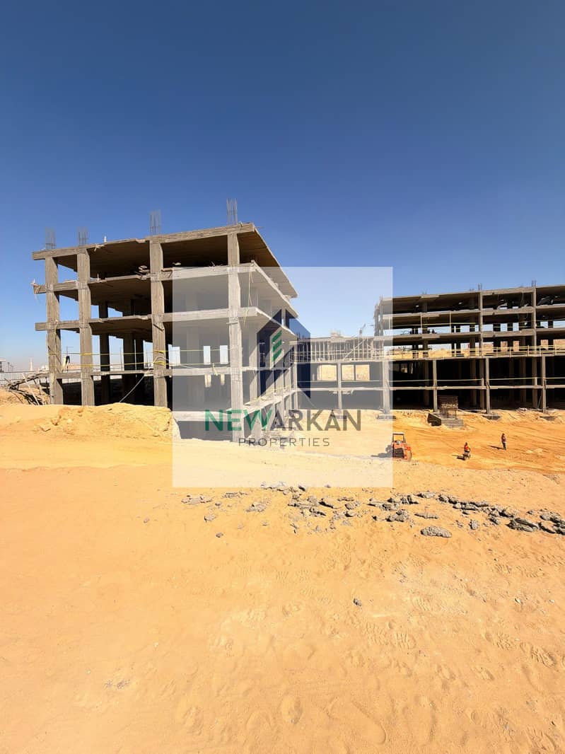 office for sale 50m fully finished dp 200.000EGP up to 9years ,discount 10% in 6 october - Ansicht 5