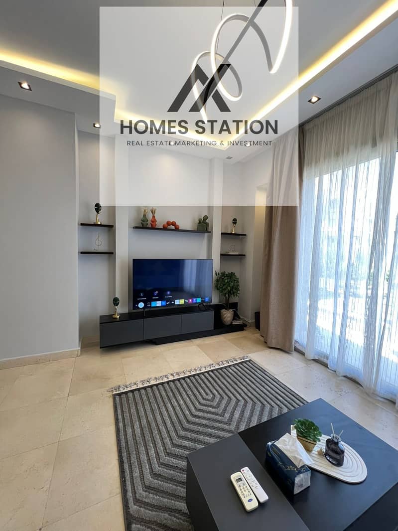 Furnished Studio for Rent in Village Gate – New Cairo - Mehr