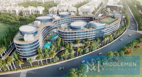 شقة فندقية 1 غرفة نوم للبيع في القاهرة الجديدة، القاهرة - LAKE_RASEDIENCE. jpg