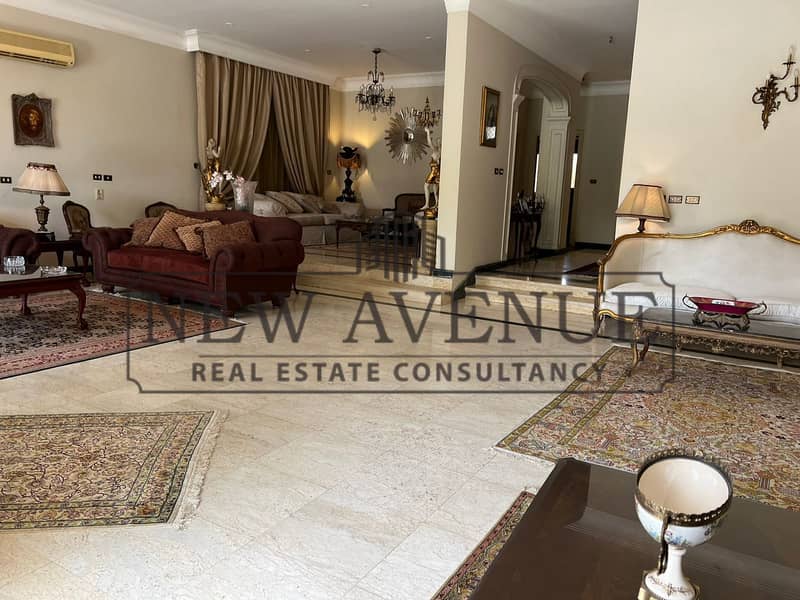 Fully finished Standalone villa with prime location lake view in Mirage City - New Cairo - Widok 6