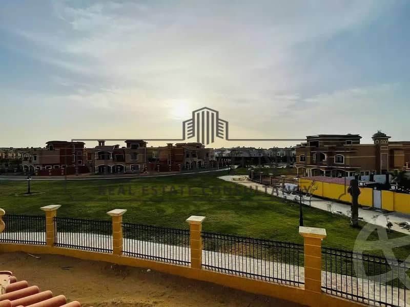 Springs Hassan Allam el SHEROUK Biggest Built-Up Area Townhouse Corner Fully FINISHED Ready to move - Ansicht 3