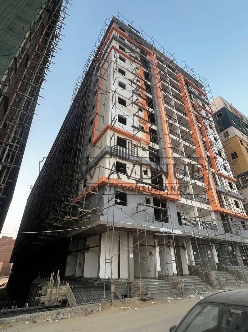 Apartment for Salein naser city with lowest price 110 meter semi finished ready to move 3 Bedrooms 2 Bathrooms True Compound Nasr City - Aanzicht 4