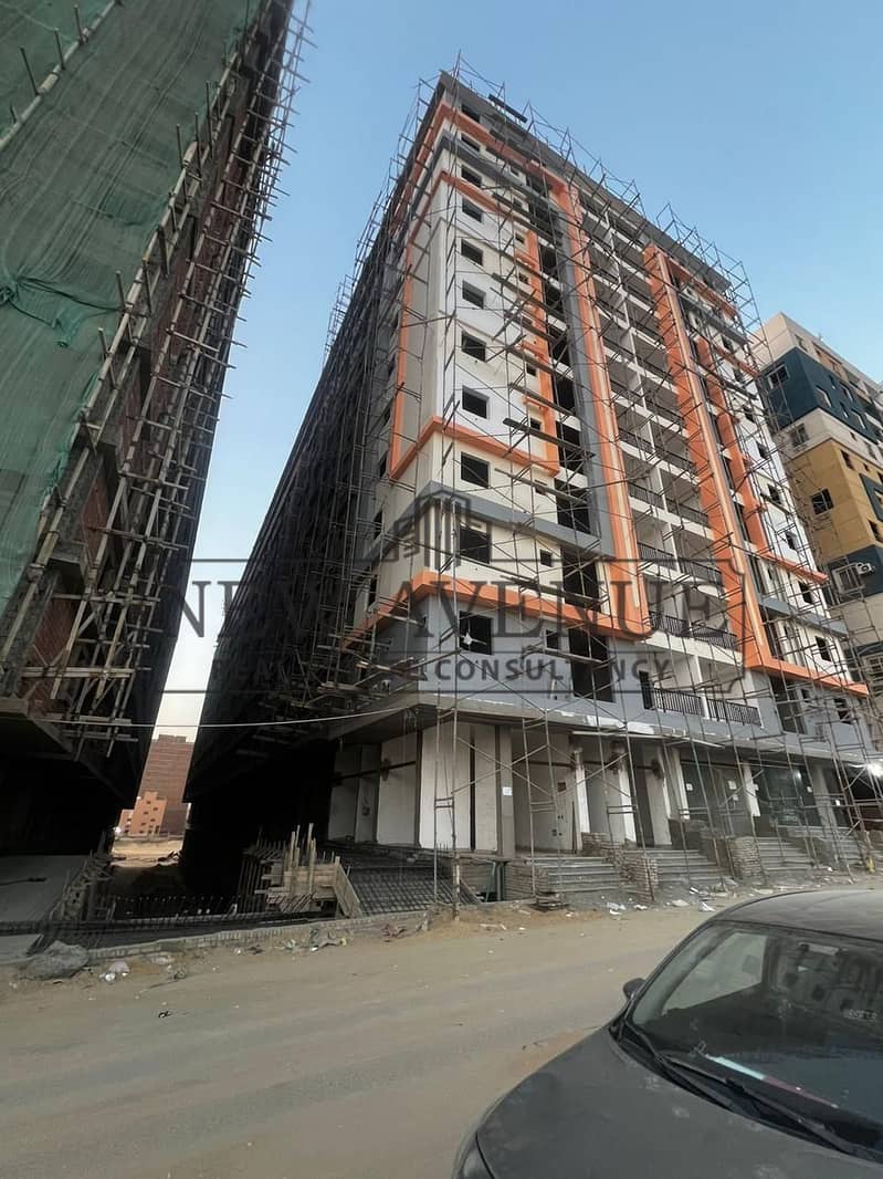 Apartment for Salein naser city with lowest price 110 meter semi finished ready to move 3 Bedrooms 2 Bathrooms True Compound Nasr City - Aanzicht 5
