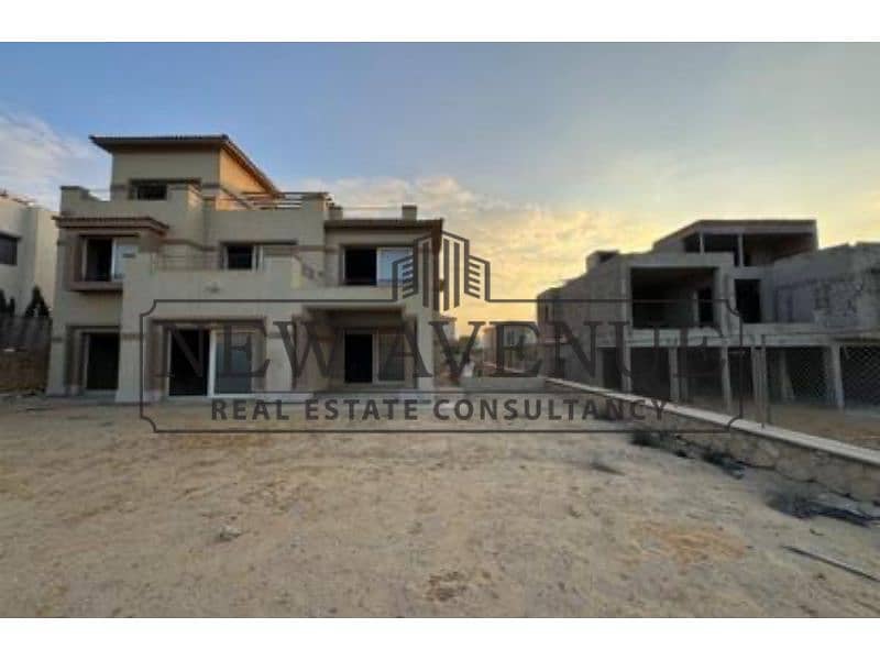 Twin house with Open view on a big landscape four bedrooms plus living room for sale in Palm Hills Katameya PK1 - Widok 3