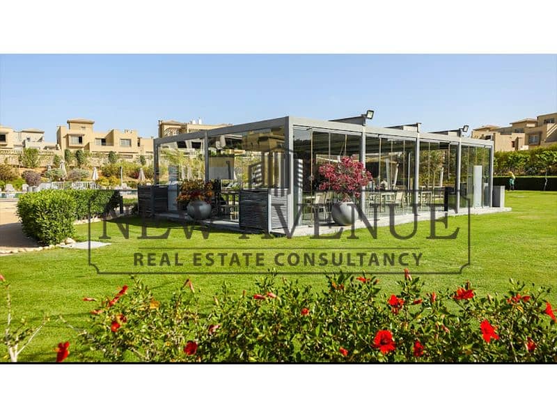 Twin house with Open view on a big landscape four bedrooms plus living room for sale in Palm Hills Katameya PK1 - Widok 4