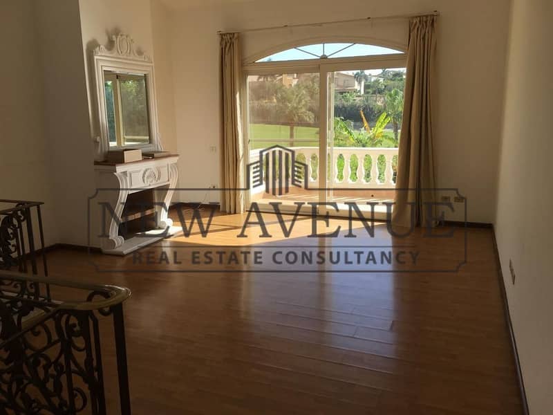 Twin house villa very prime location first row golf Fully Finished with kitchen for sale in Katameya Heights - Mehr