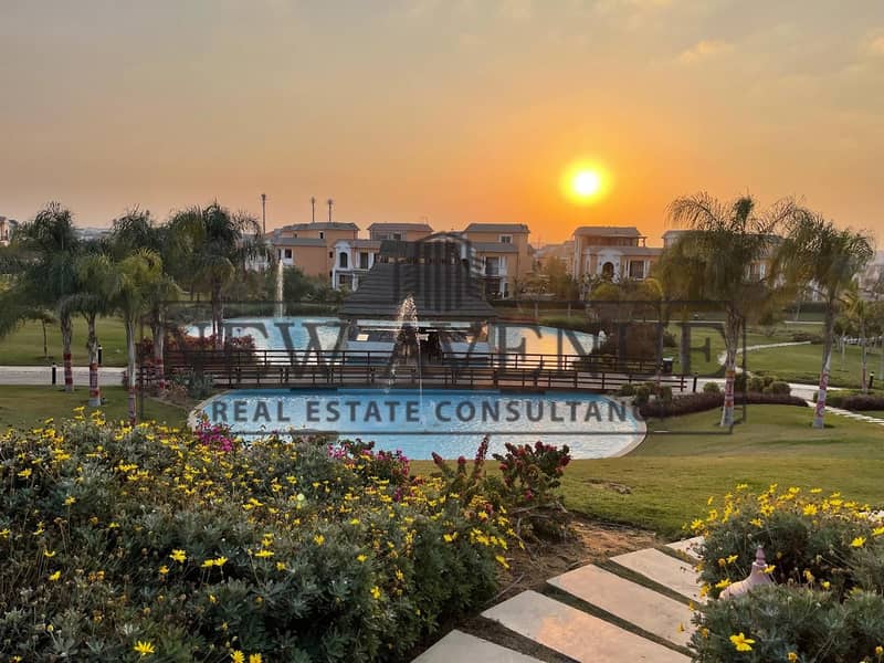 Ready to move Town Corner for sale in Layan Golden Square Prime Location Landscape view Bahary north oriented - Widok 3