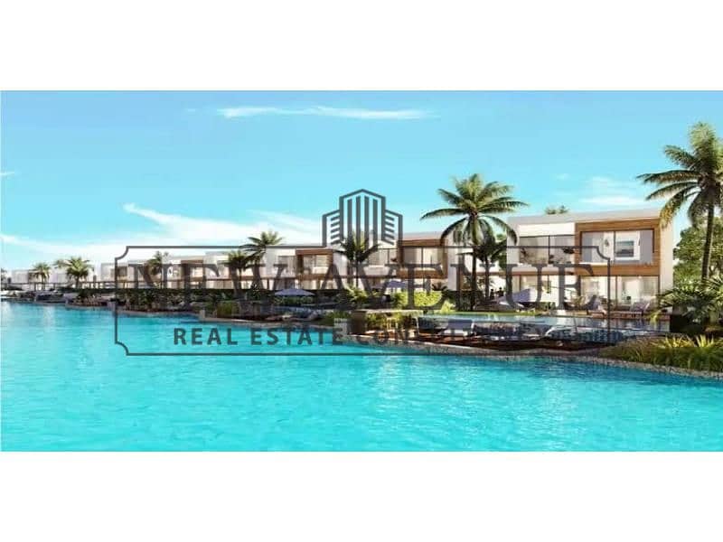 Corner Chalet Fully finished in Prime location direct on lagoon for sale - Meer