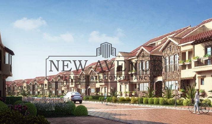 For Sale corner town house in compound Green Square Mostakbal City - Mehr
