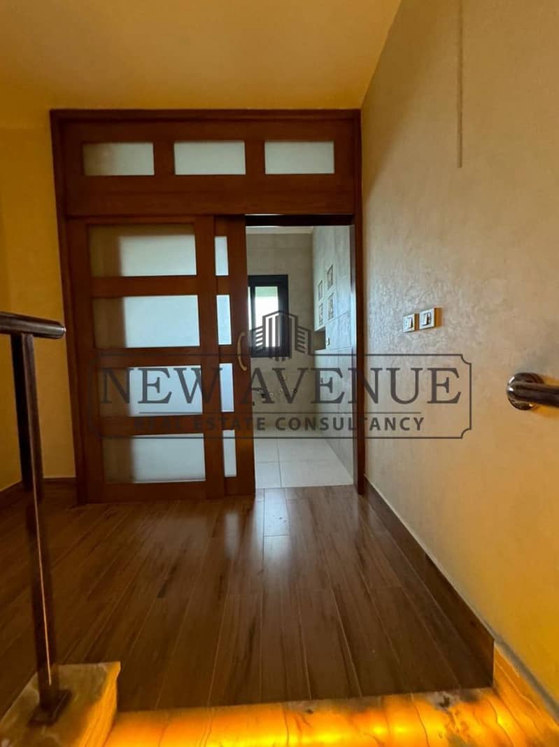 Finished Town house Corner with ACs in Hyde Park New Cairo first use with Private pool prime location with open view and greenery Modern Design - Ansicht 4