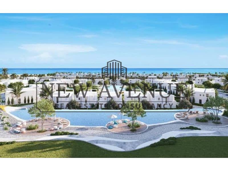Standalone first row for sale with installment in salt Seaview 5 bedrooms 4 bathrooms full lagoon view with low downpayment by tatweer misr - Ansicht 3