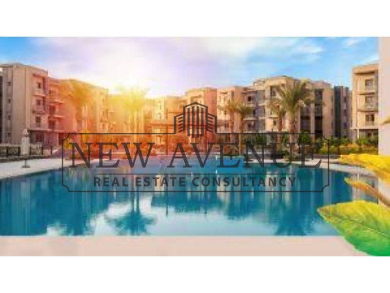 Penthouse in Galleria Moon Valley with Constructed Pool over the Roof Best Price in The Golden Square New Cairo Ready to Move overlooking swimming poo - Widok 6