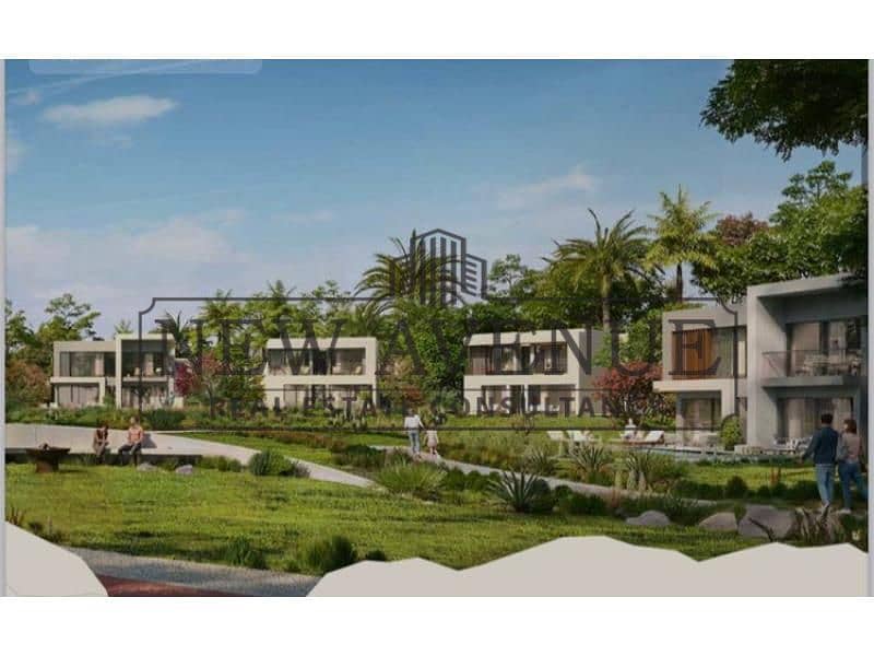 Twin house for sale at Solana East fully finished, bua 240sqm, 3 bedrooms, 4 bathrooms , maid's room - Widok 5