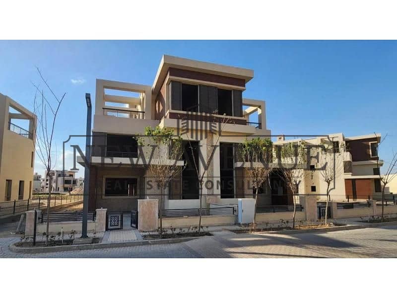 for sale Two Twin house Ready to move largest type 340m attached in king Range New Giza prime location 6 October - Ansicht 3