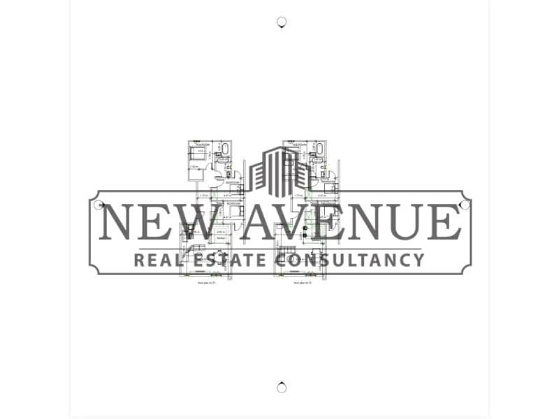 Semi finished apartment for sale in waterway signature, bua 171m, 2 bedrooms, 2 bathrooms, with installments - Ansicht 5