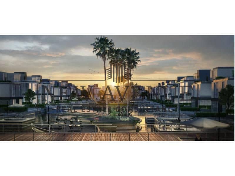 Townhouse corner direct on lake in bloom fields, catchy price, delivery 2027, semi finished⁠, negotiable - Mehr